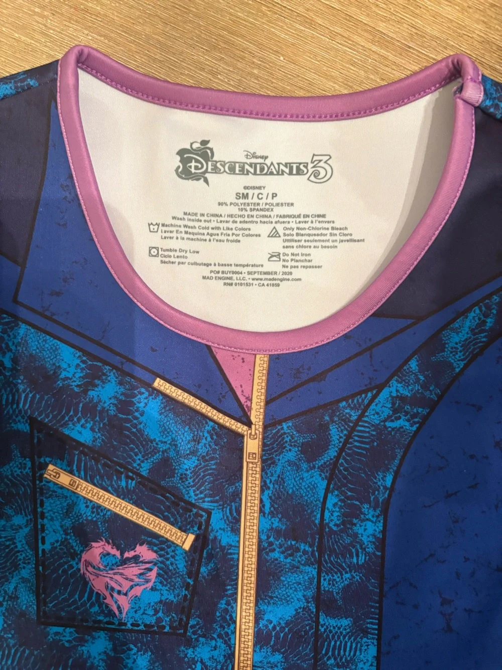 Disney Evie Descendants Costume Play Dress